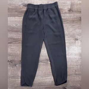 J. Crew Reese Gray Tulip Hem Pull-on Joggers Size 0